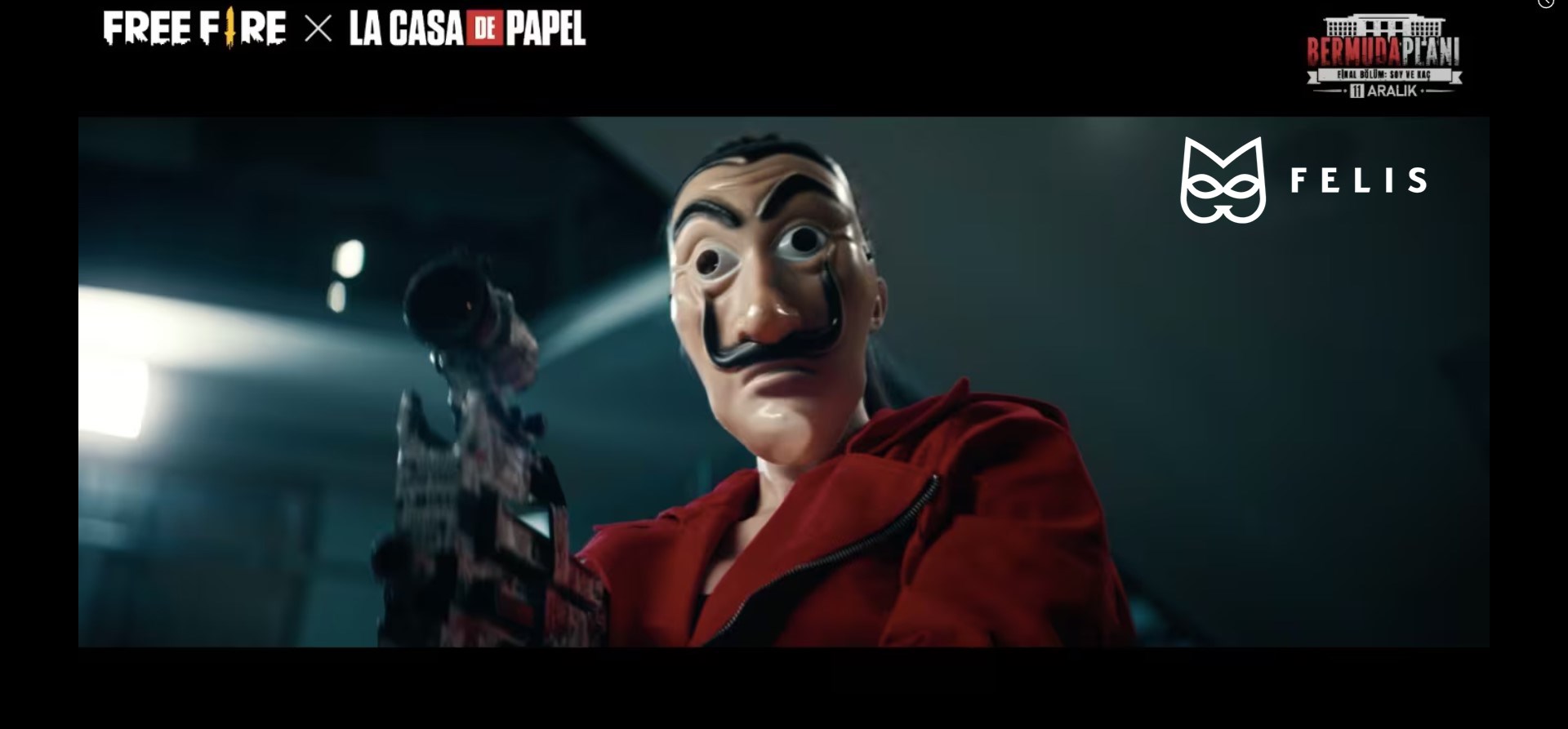 Free Fıre "La Casa De Papel"